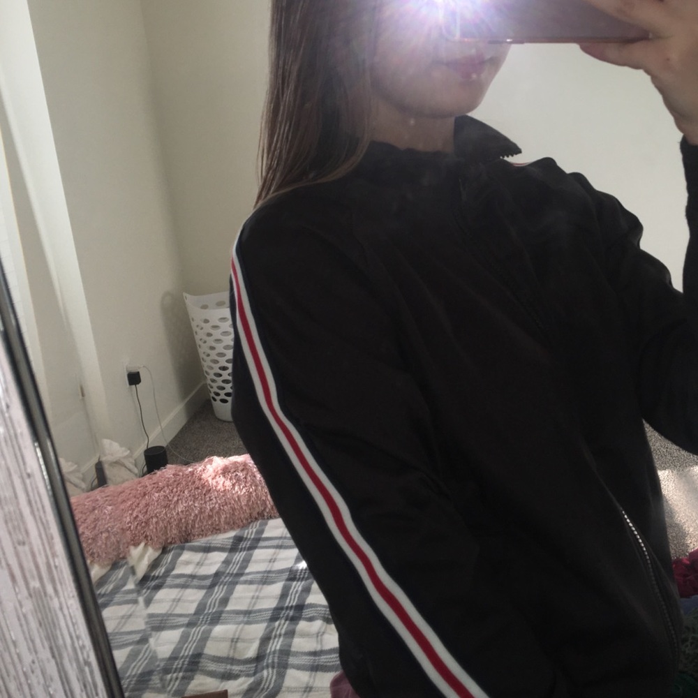 black jacket